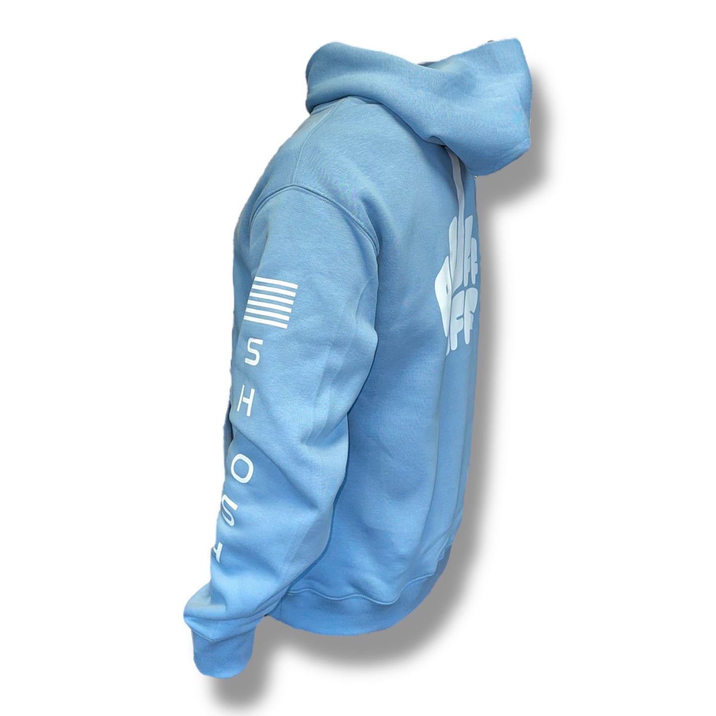 Baby Blue Puff Off Hoodie