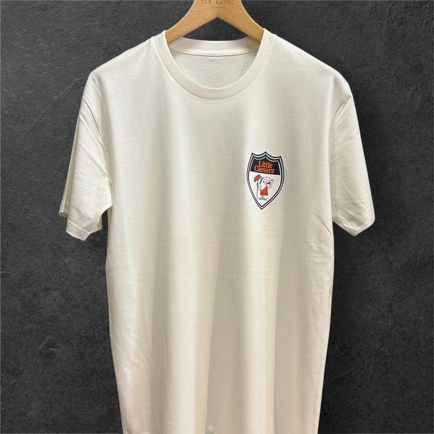 Natural Detroit Little Ceasars Tee