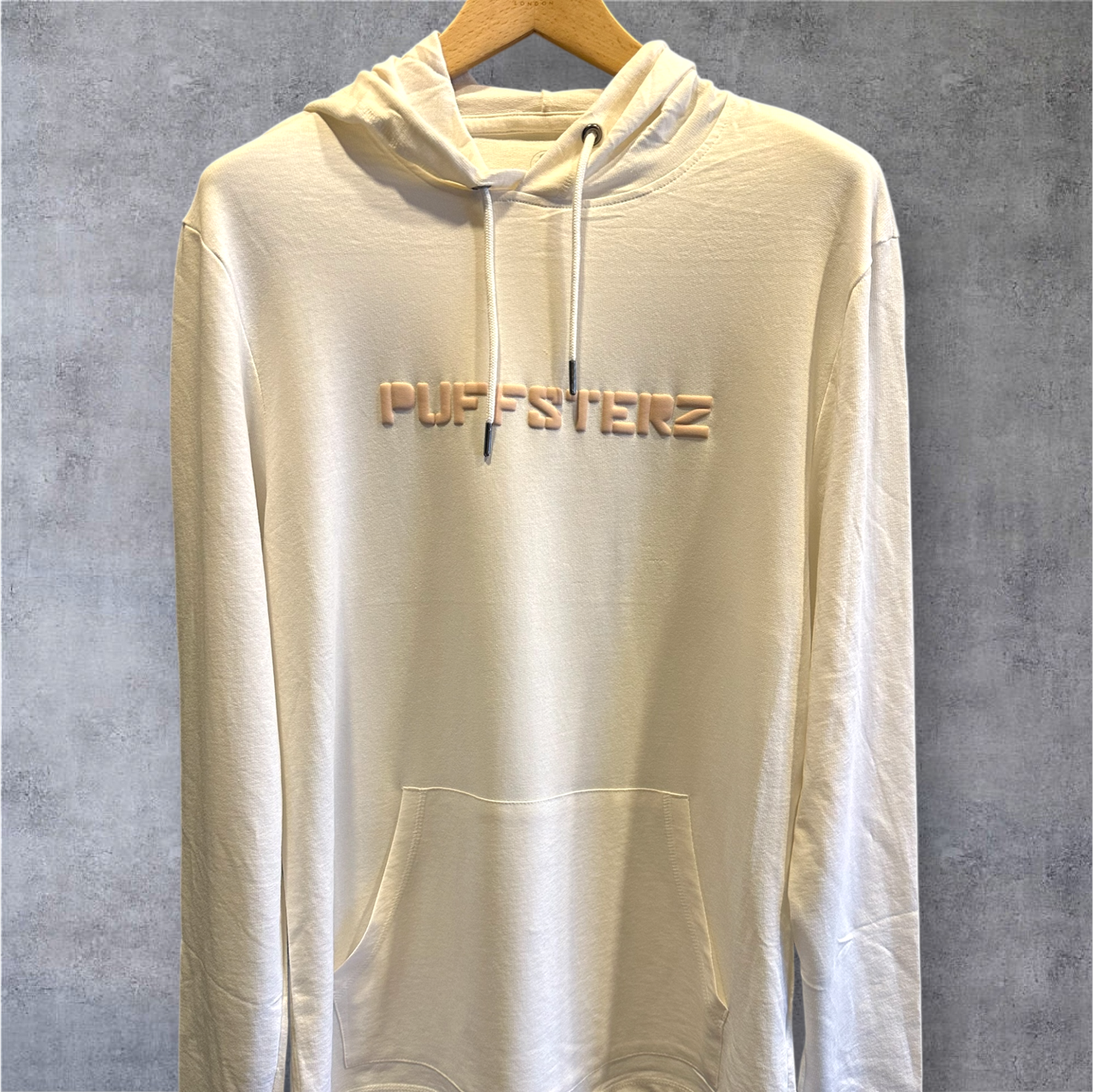 Long Sleeve Embossed Hooded Tee