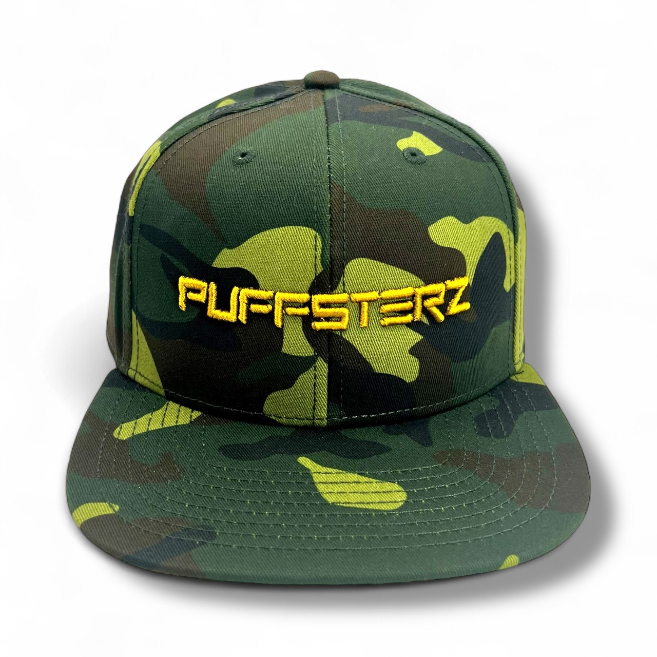 Camo Gold Puffsterz Hat