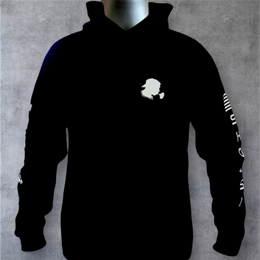 Black Puff Off Hoodie
