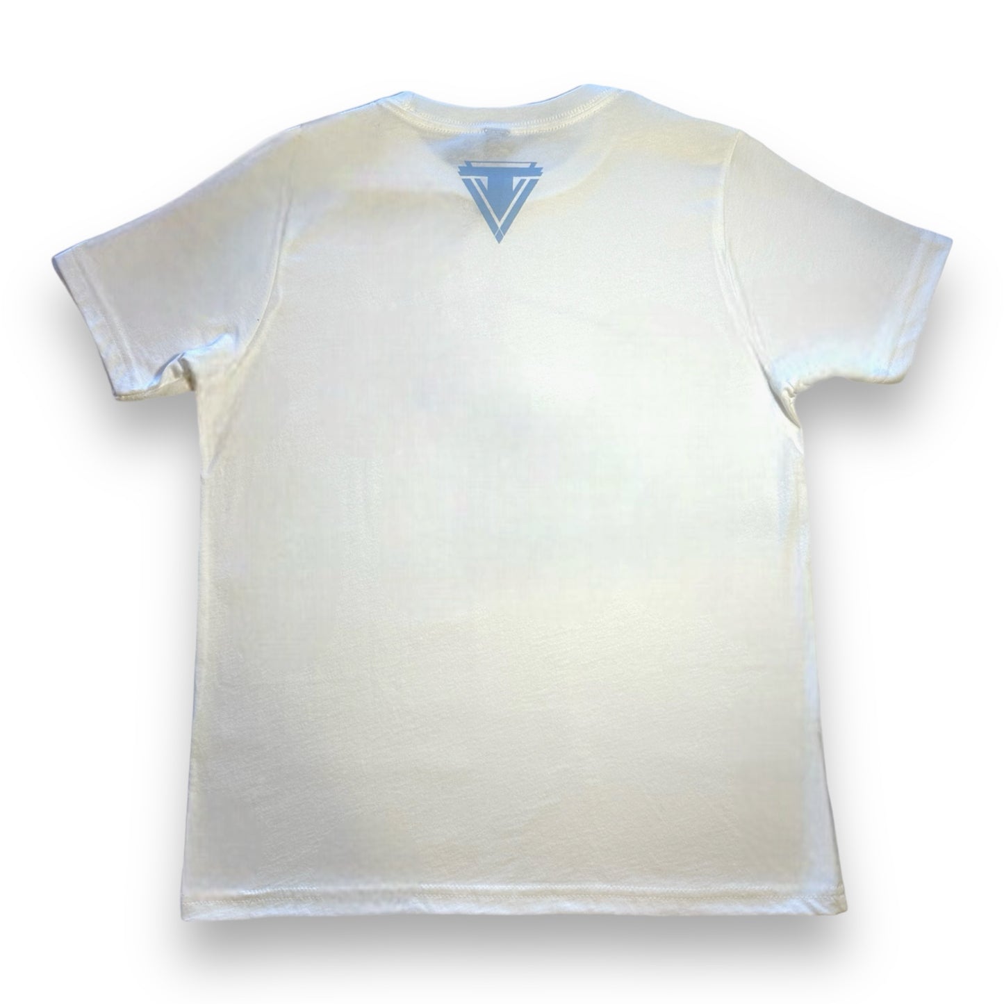 White (Vibe Tribe) Blue Crown Youth T-Shirt