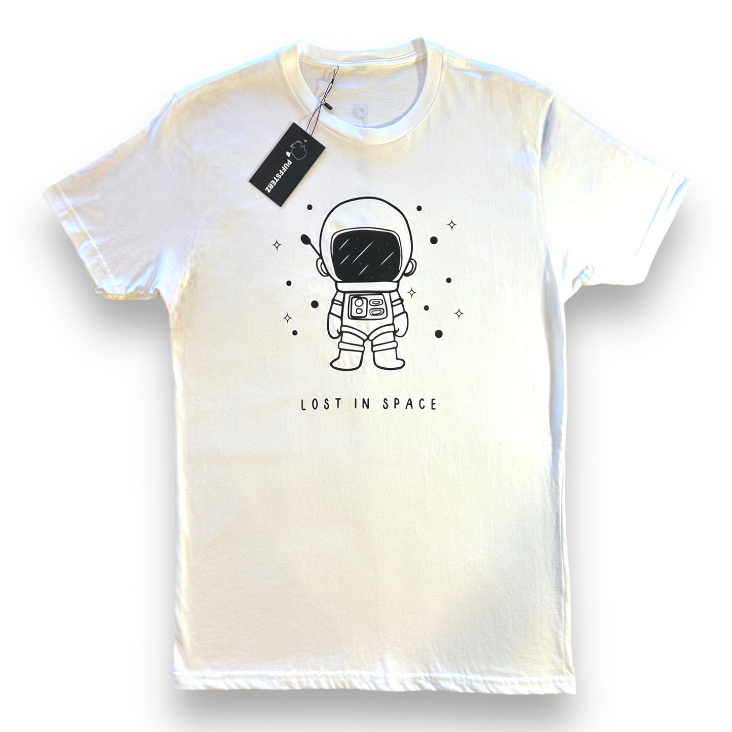 White Unisex Lost In Space Tee