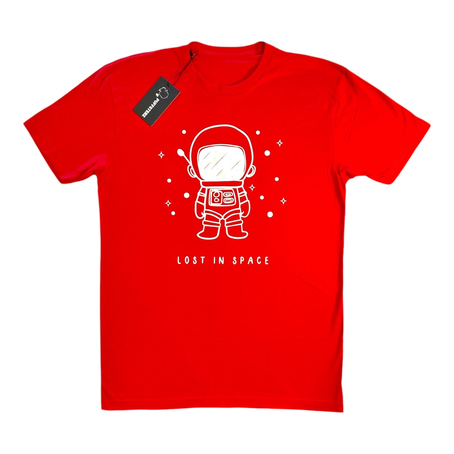 Red Unisex Lost In Space Tee