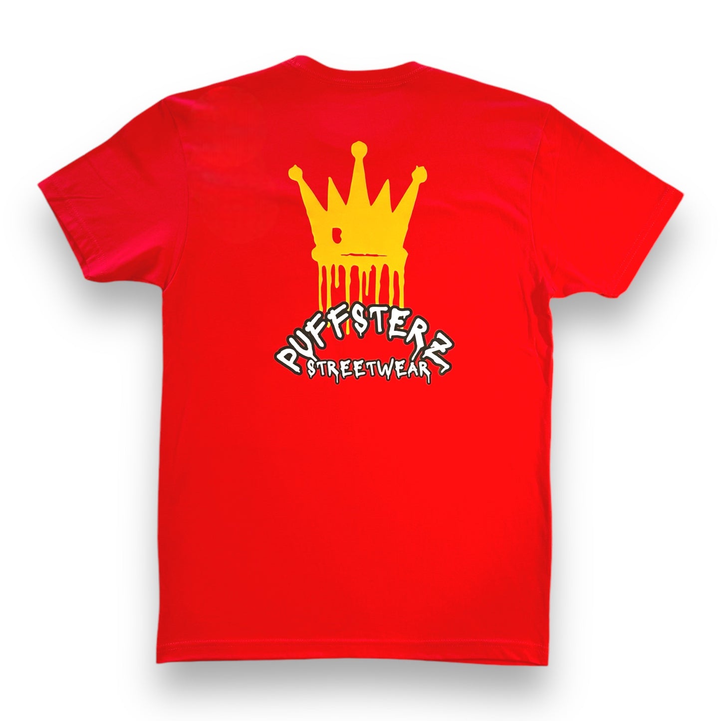 Red Unisex Gold Crown Tee