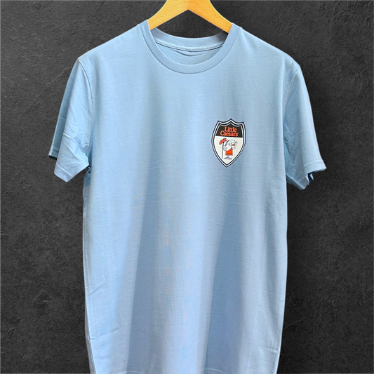 B. Blue Detroit Little Ceasars Tee