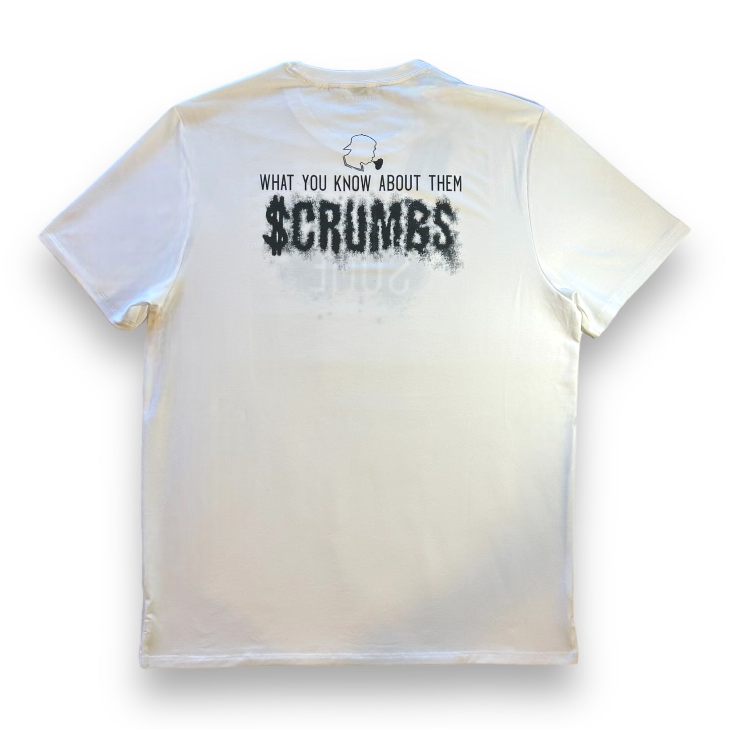 White Unisex $CRUMBS T-Shirt