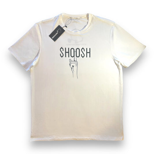 White Unisex SHOOSH T-Shirt