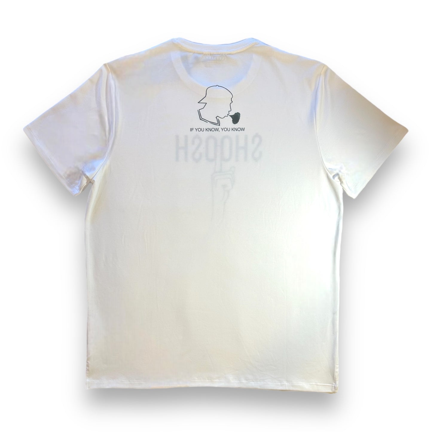 White Unisex SHOOSH T-Shirt