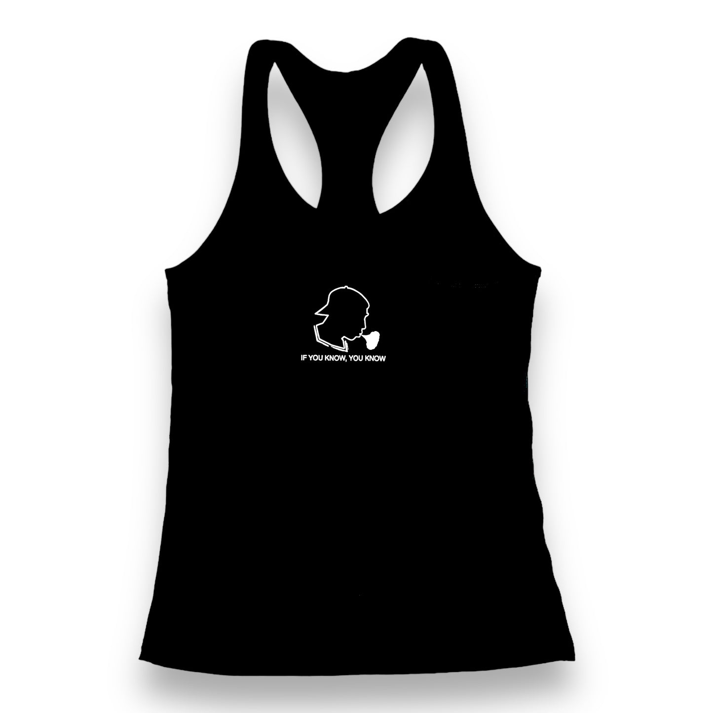 Female Black SHOOSH Tank tops