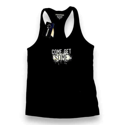 Female Black $CRUMBS Tank tops