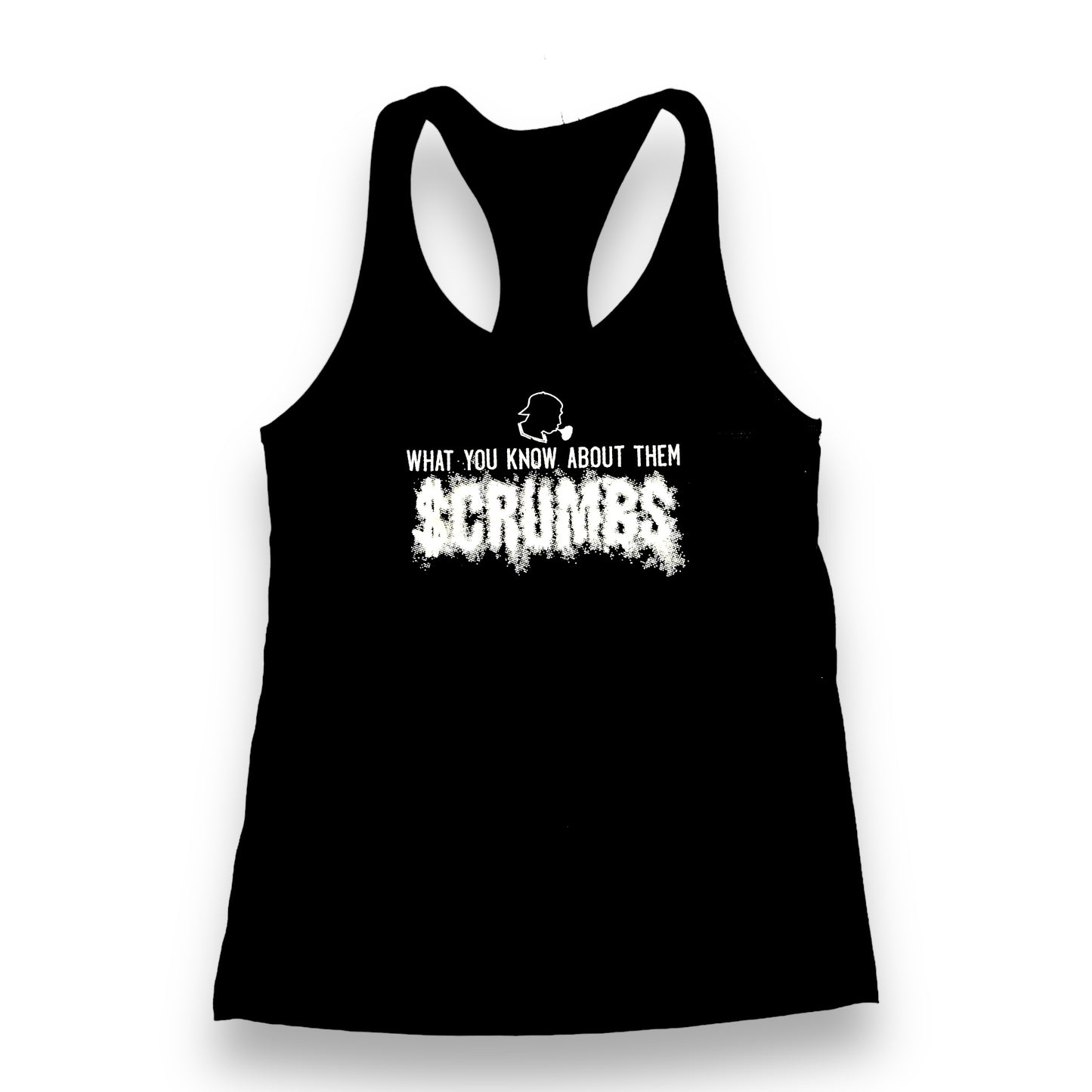 Female Black $CRUMBS Tank tops