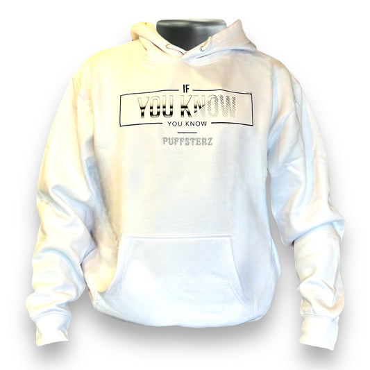 White Unisex IF YOU KNOW YOU KNOW Hoodie