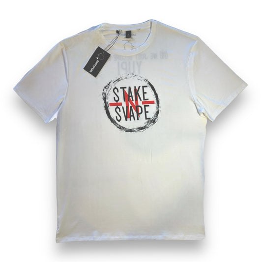 White Unisex STAKE N VAPE T-Shirt