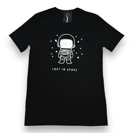 Black Unisex Lost In Space Tee