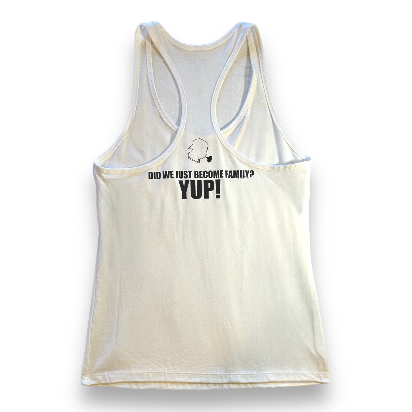 Female White STAKE N VAPE Tank top