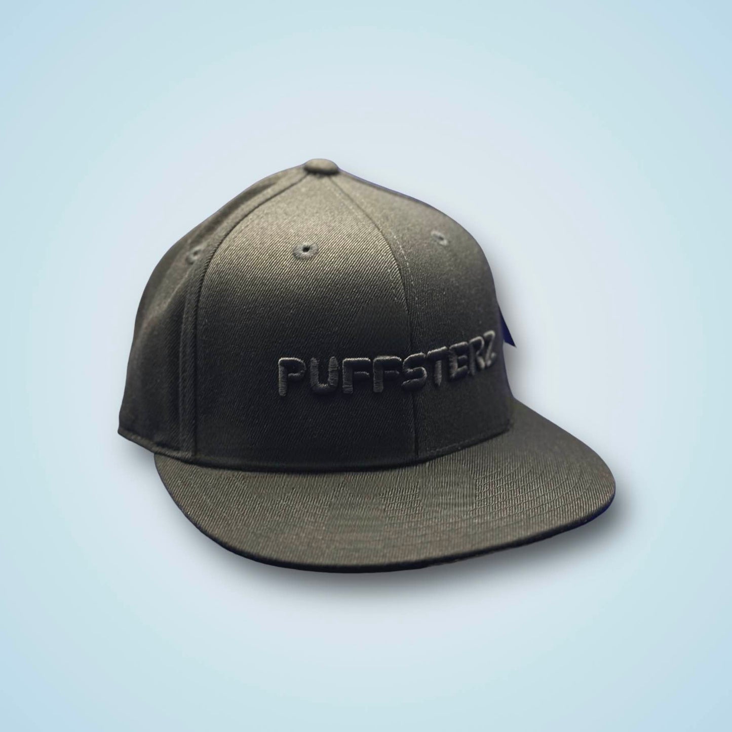 Flat Bill Black Puffed Puffsterz