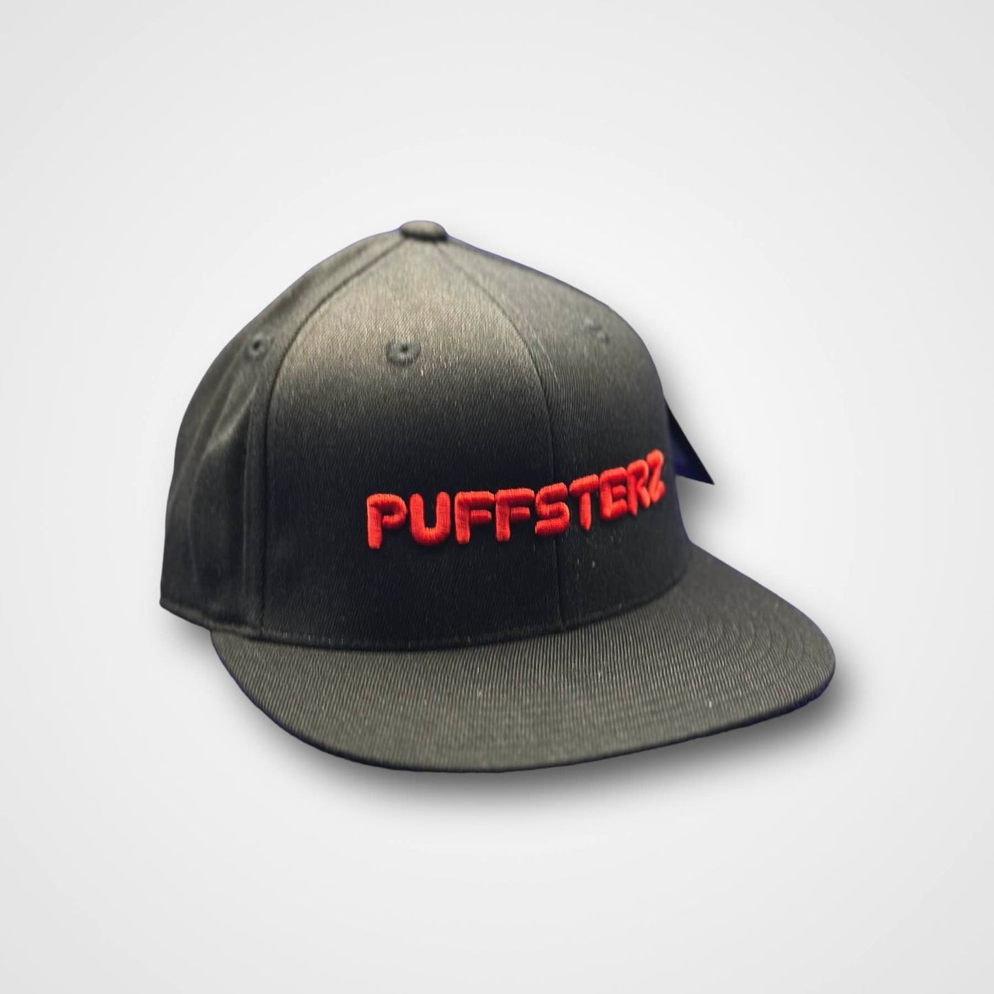 Flat Bill Red Puffed Puffsterz