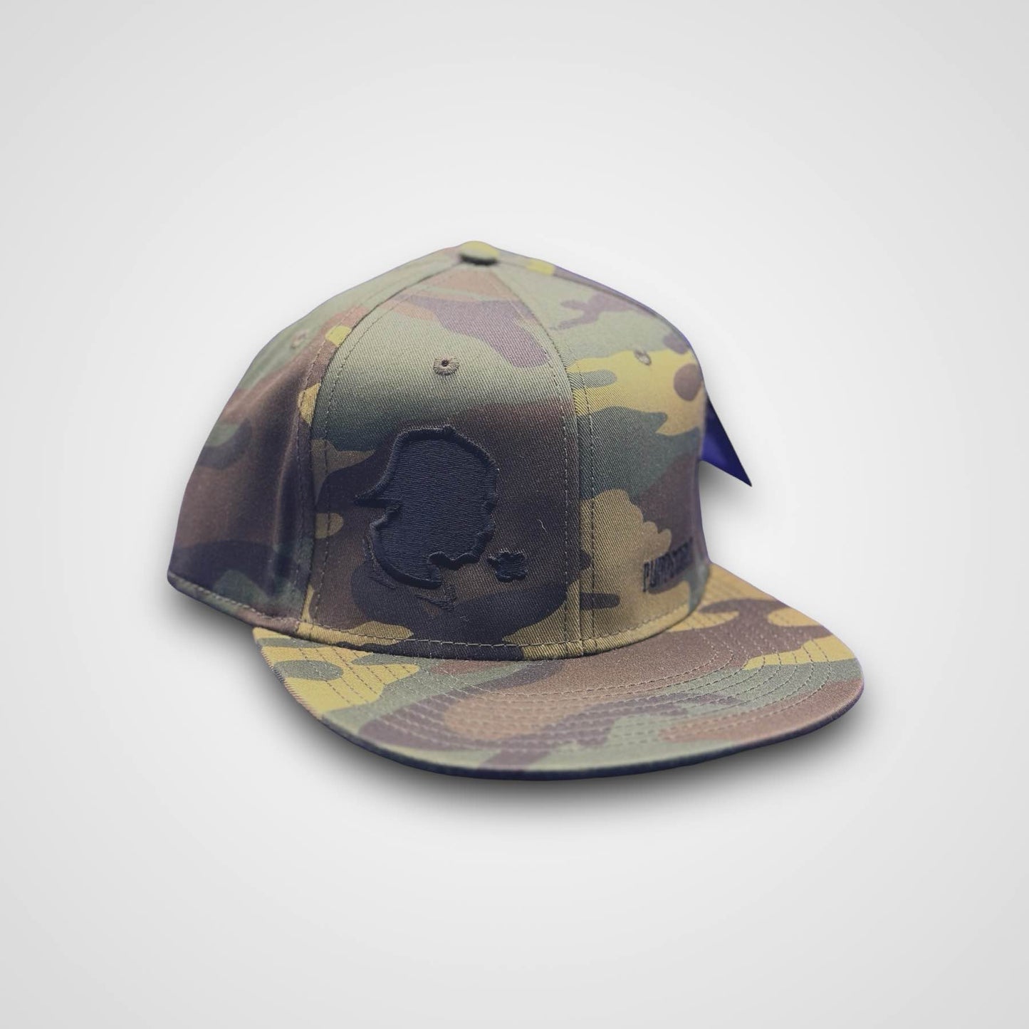 Flat Bill Camo Puffsterz Logo Hat