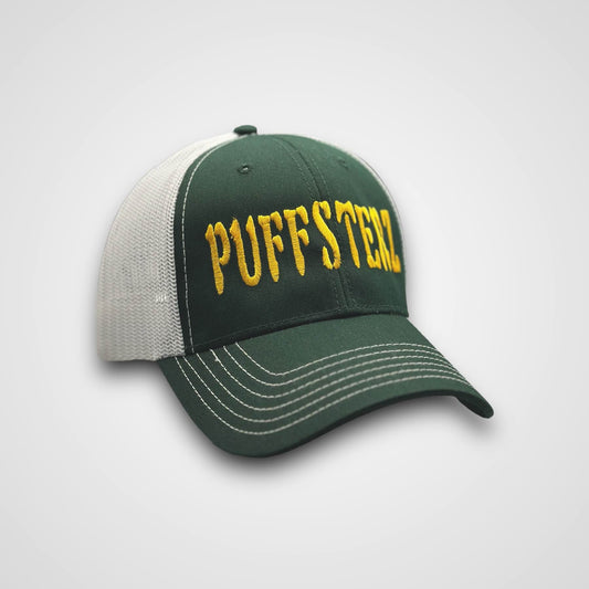 Trucker Green/Yellow Puffsterz Hat