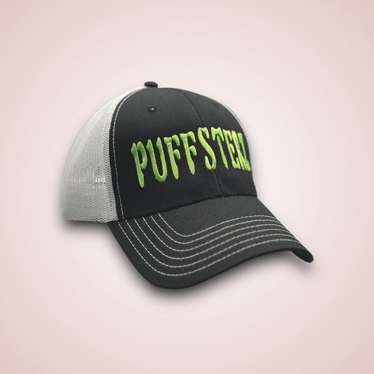 Trucker Black/Green Puffsterz Hat