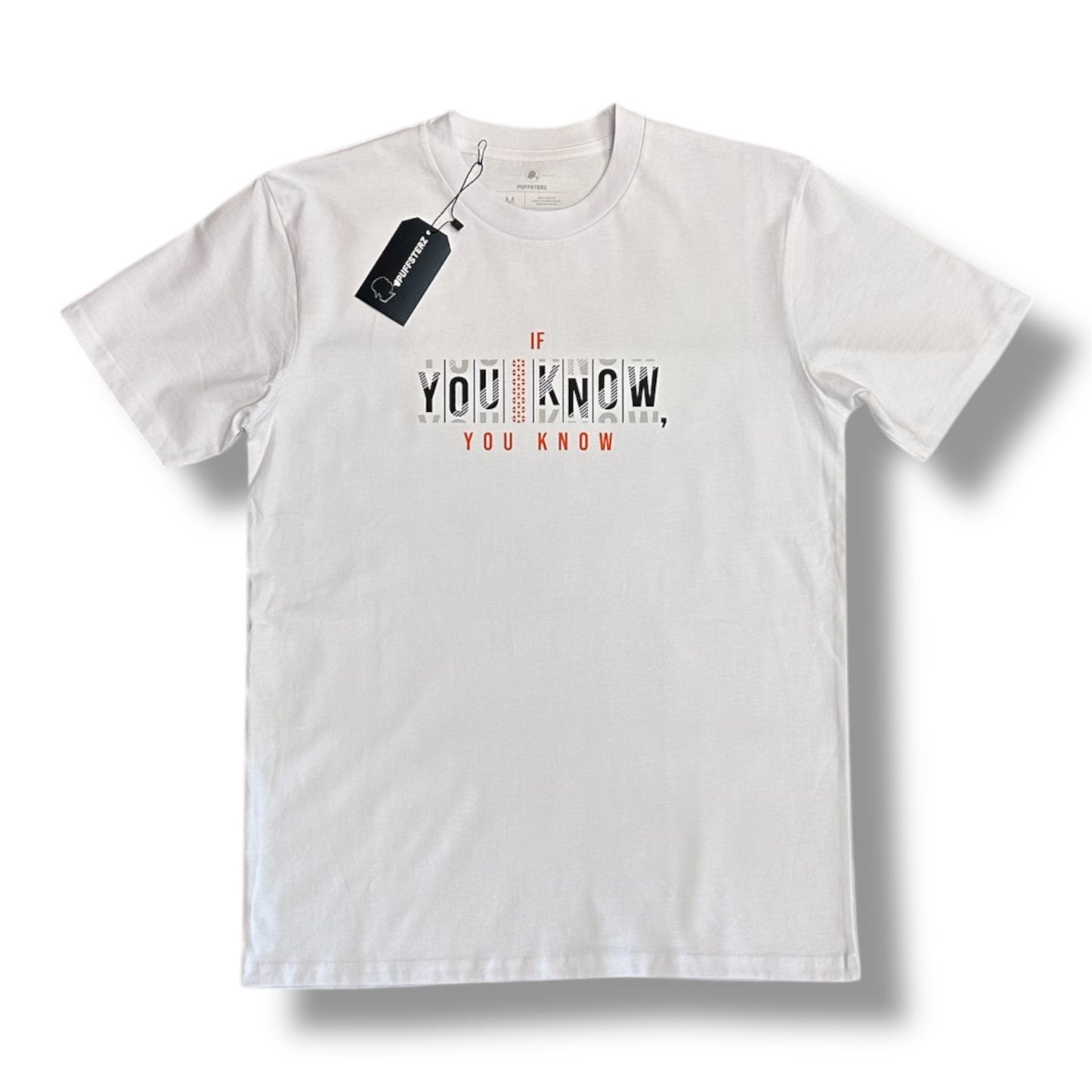 White If You Know You Know Tee