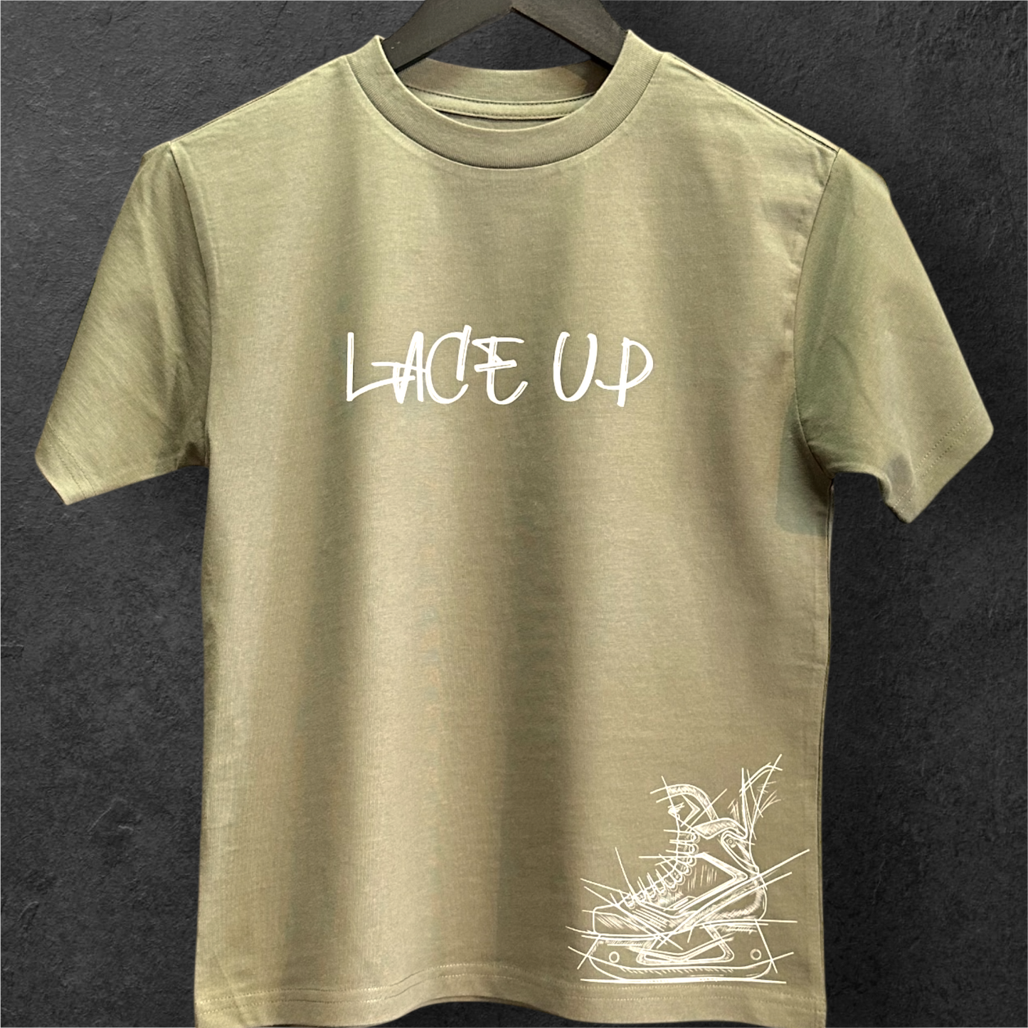 Lace Up Youth Tee