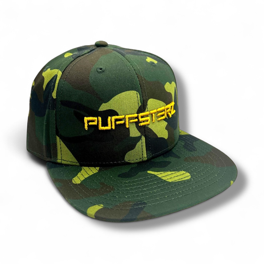 Camo Gold Puffsterz Hat