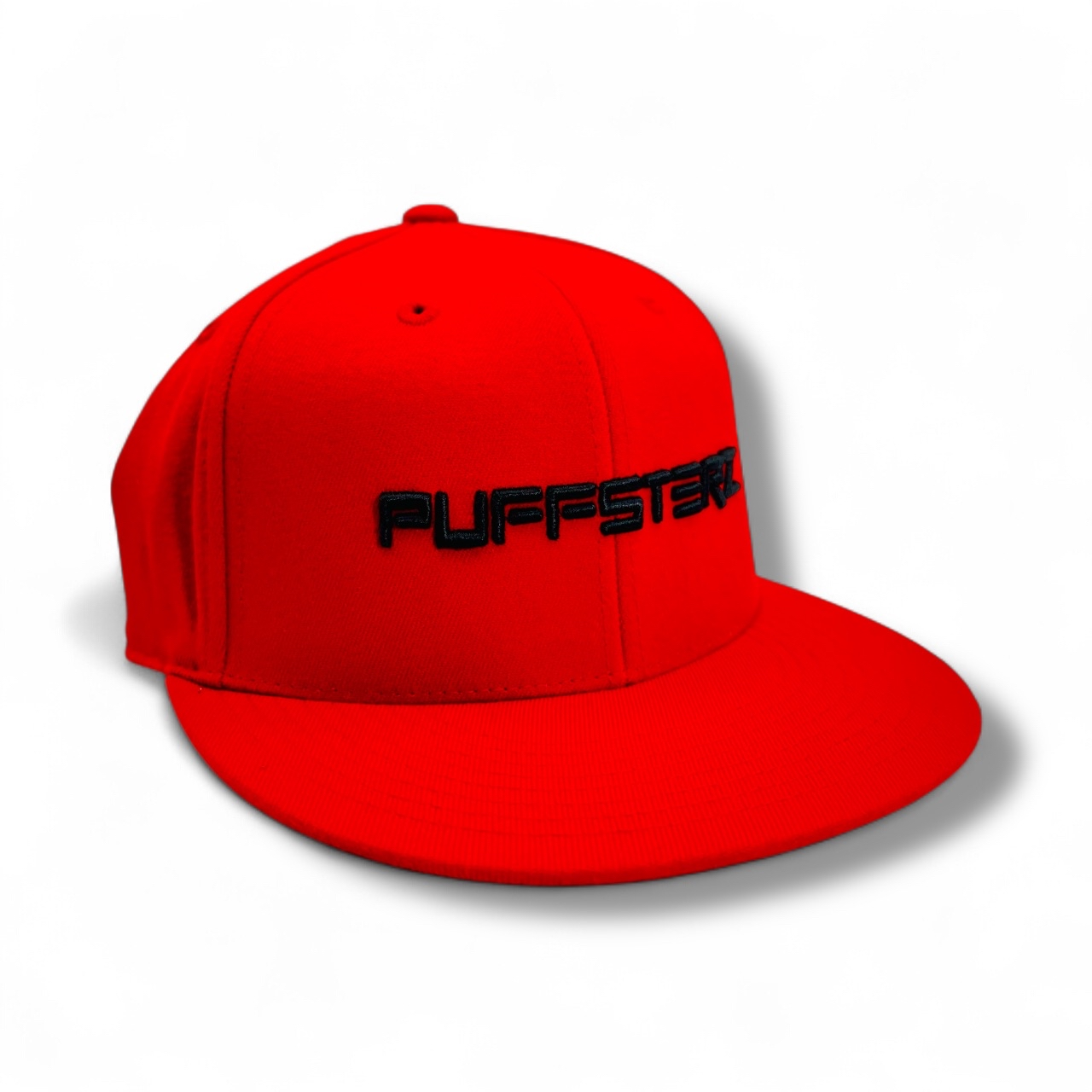 Red & Black Puffsterz Hat