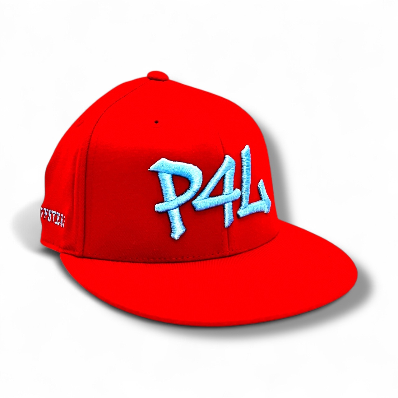 Red & Baby Blue P4L Hat