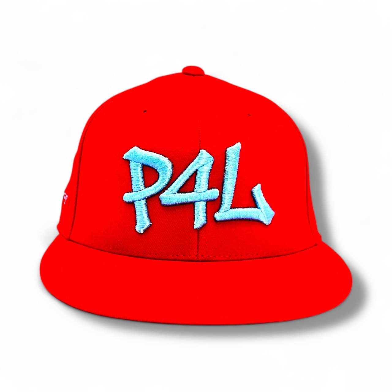 Red & Baby Blue P4L Hat